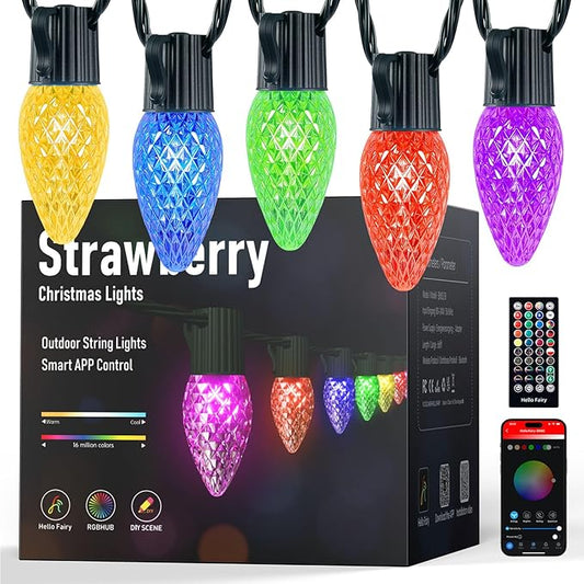 Smart C9 LED Lights (Faceted)