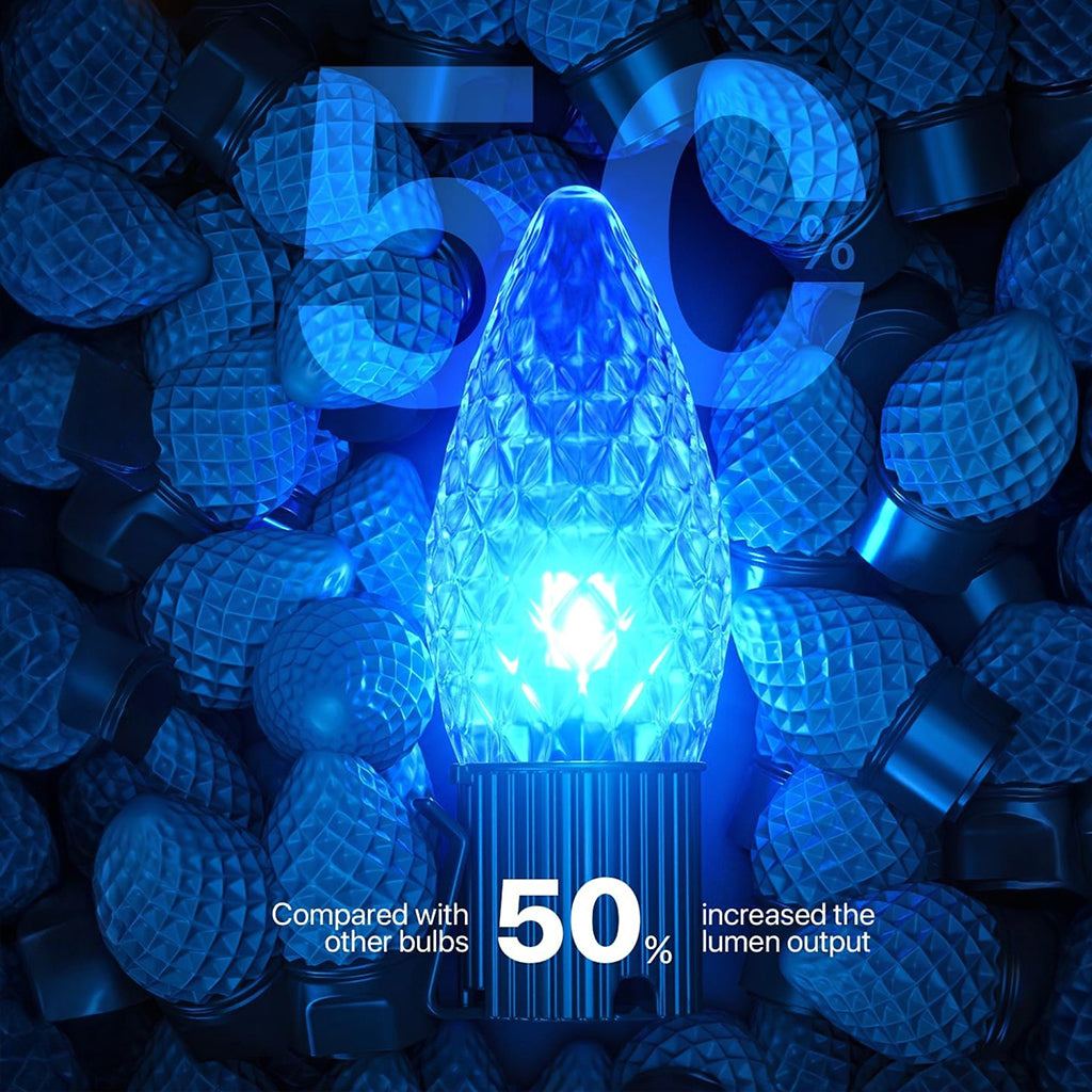 Smart C9 LED Lights (Faceted)