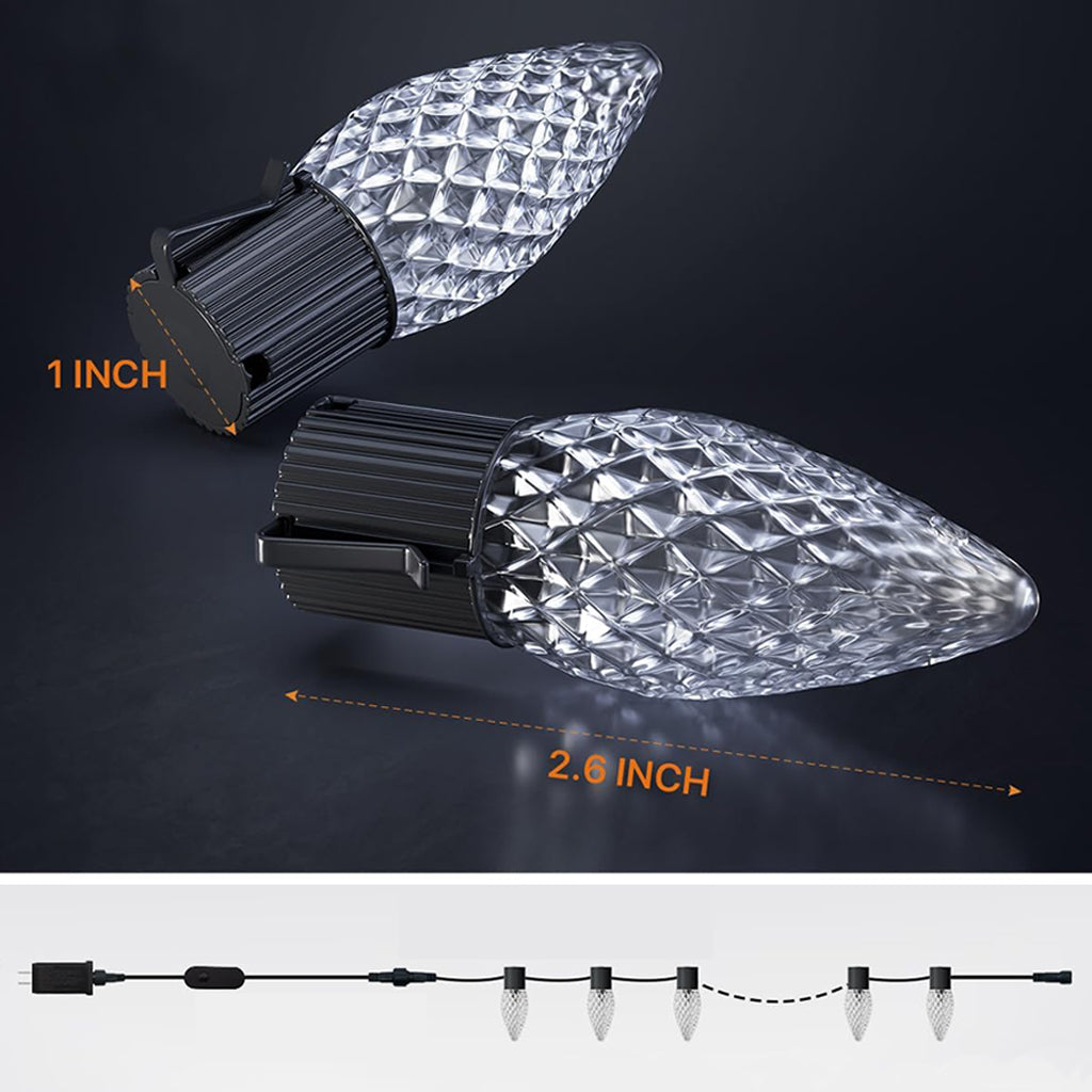 Smart C9 LED Lights (Faceted)
