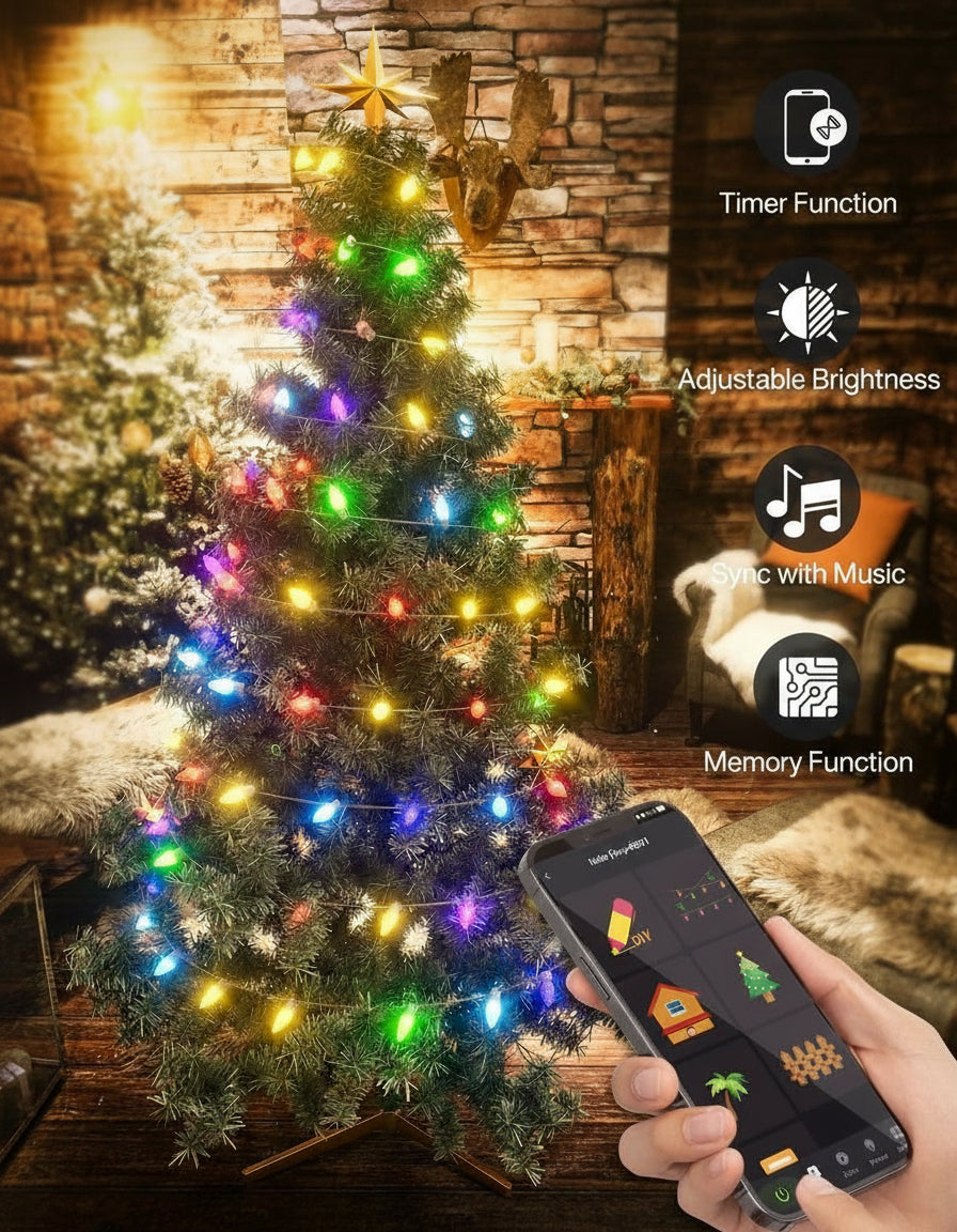 Smart C9 LED Lights (Smooth)