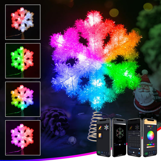 Tree Topper Snowflake -003