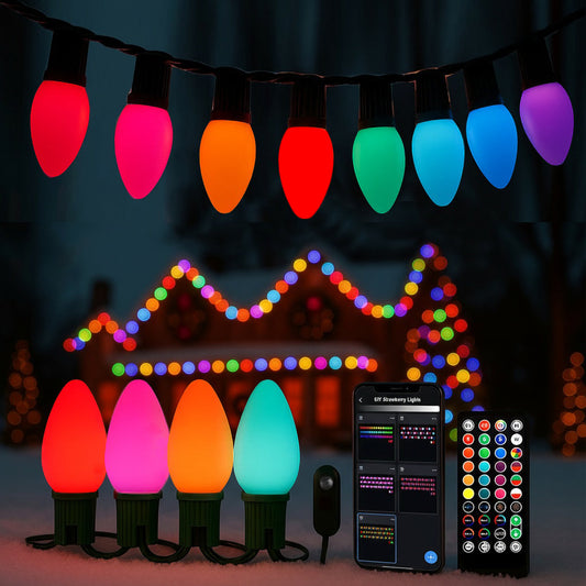 Smart C9 LED Lights - Smooth