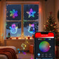 Smart Christmas Window Silhouette Lights ModeS
