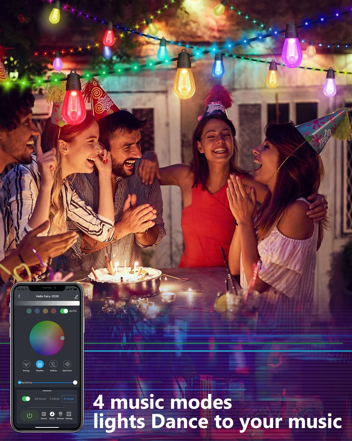 Smart  Patio Lights  ModeS