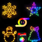 Smart Christmas Window Silhouette Lights ModeS