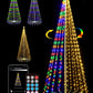 Smart Cone Tree Lights Multicolor - 10ft