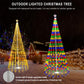Smart Cone Tree Lights Multicolor - 10ft