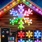 Smart Hanging Snowflake Lights 32inch
