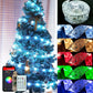 Christmas Tree Ribbon Lights