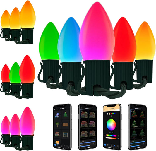 Smart C9 LED Lights （Smooth）